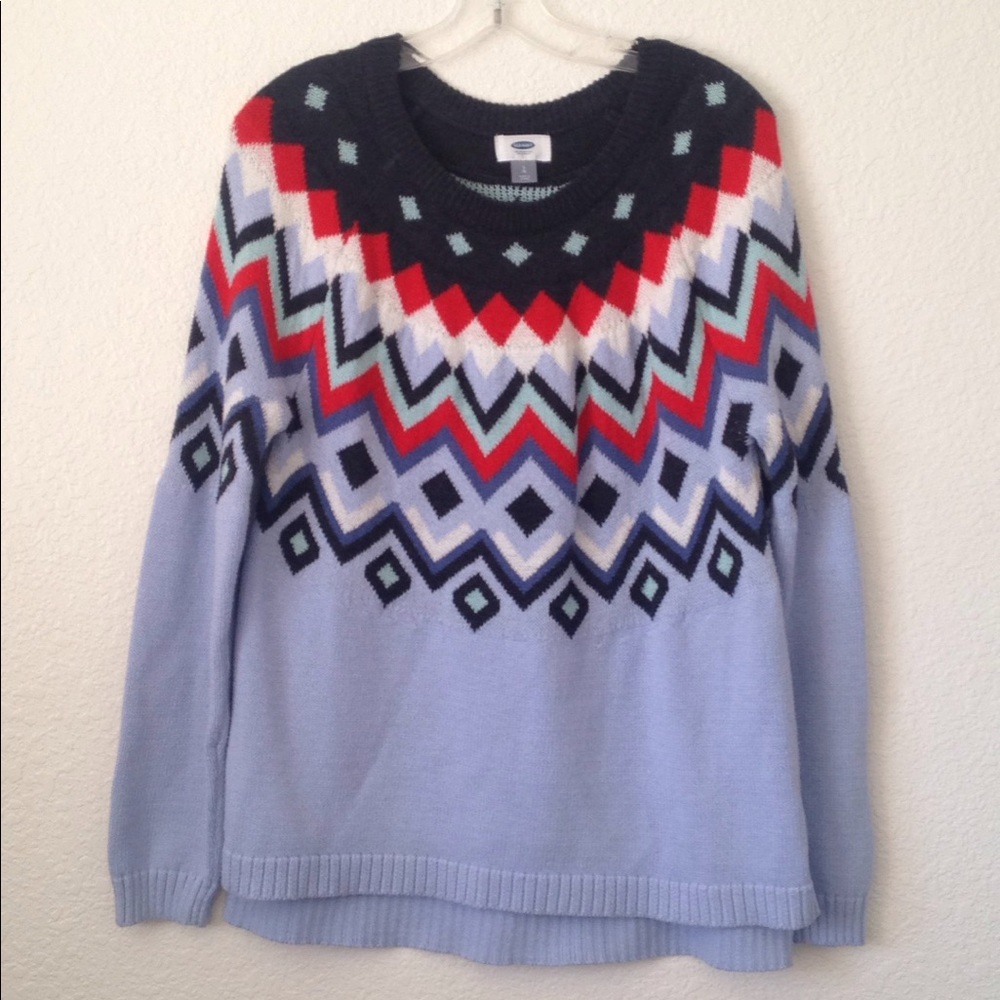 FINAL MARKDOWN Ladies' Old Navy LS Pullover Sweater large